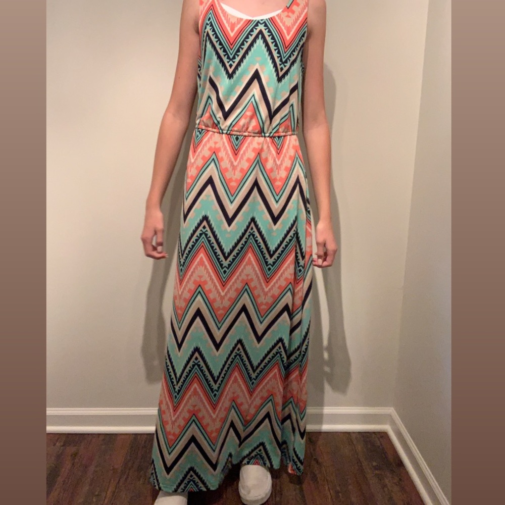 Beautiful Maxi Patterned Dress